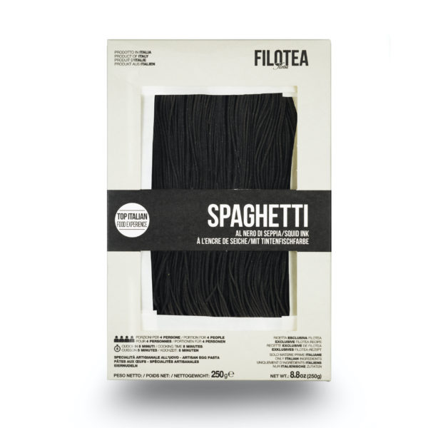 Spaghetti Chitarra al Nero di Seppia - Filotea