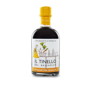Aceto Balsamico Di Modena Igp Del Tinello Etichetta Gialla.